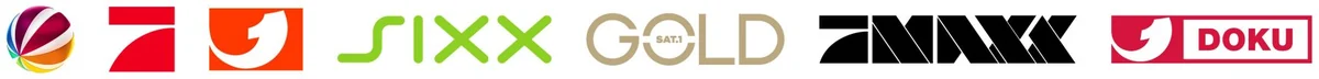 SAT.1, ProSieben, kabel eins, sixx, SAT.1 GOLD, ProSieben MAXX, kabel eins Doku
